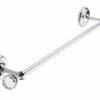Oriental Crystal 520mm Towel Rail - Chrome, Gold Or Black Chrome - Origins Living -Burlington Bath Shop MA45 C oriental crystal towel rail 52cm chrome