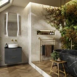 HIB Maxim LED Bathroom Mirror 900 X 500mm