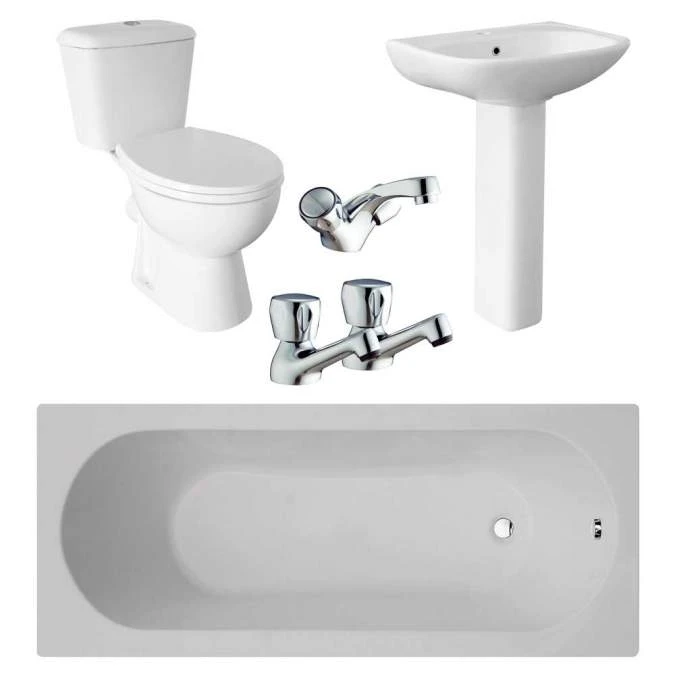 Full Monty Bathroom Suite, Frontline Bathrooms 3 Full Monty Bathroom Suite, Frontline Bathrooms