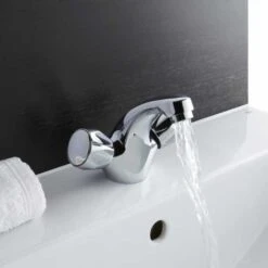 Full Monty Bathroom Suite, Frontline Bathrooms 16 Full Monty Bathroom Suite, Frontline Bathrooms -Burlington Bath Shop Monty Basin Tap Lifestyle