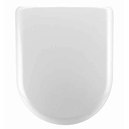Luxury D Shape Soft Close Toilet Seat With Top Fix - White - Nuie 3 Luxury D Shape Soft Close Toilet Seat With Top Fix - White - Nuie