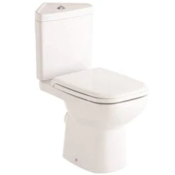 Origin Corner WC With Soft Close Seat, Frontline Bathrooms