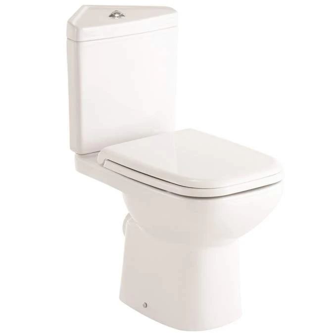 Origin Corner WC With Soft Close Seat, Frontline Bathrooms 3 Origin Corner WC With Soft Close Seat, Frontline Bathrooms