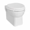 Burlington Wall Hung WC With Concealed Cistern P10 -Burlington Bath Shop P10 wall hung WC 4