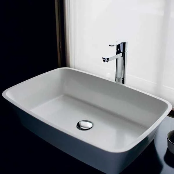 Clearwater Palermo ClearStone Countertop Basin - 550 X 350 - B3CCS 4 Clearwater Palermo ClearStone Countertop Basin - 550 X 350 - B3CCS - Image 2