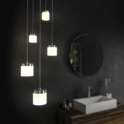 HIB Peak LED Pendant Light -Burlington Bath Shop Peak cameo NEW