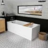 Beaufort Portland 1700 X 800 Beauforte Reinforced Bath -Burlington Bath Shop Portland SE 0080 2