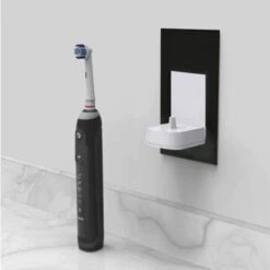 Proofvision In-Wall Electric Toothbrush Charger - Oral B/Braun -Burlington Bath Shop Proofvision toothbrush charger black
