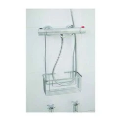 Croydex Easy Fit Shower Caddy - Rust Free - Clip On -Burlington Bath Shop QM262941 2