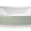 ClearGreen Enviro 1800 X 800mm Double Ended Square Reinforced Bath -Burlington Bath Shop R3