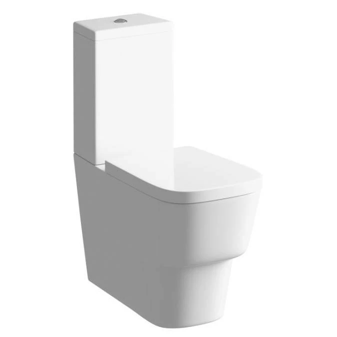 Allier Close Coupled Toilet & Soft Close Seat 3 Allier Close Coupled Toilet & Soft Close Seat