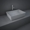 Feeling Rectangle Countertop Basin Matt Grey - RAK Ceramics -Burlington Bath Shop Rec Grey