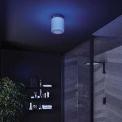 HIB Rhythm Bluetooth LED Ceiling Light -Burlington Bath Shop Rhythm Blue cameo NEW