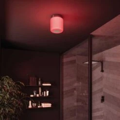 HIB Rhythm Bluetooth LED Ceiling Light -Burlington Bath Shop Rhythm Red cameo NEW