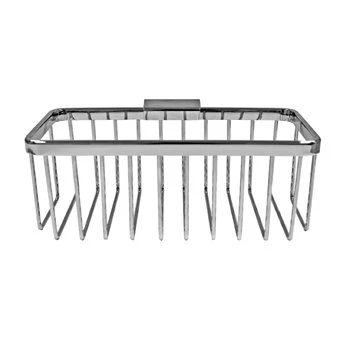 Roman Large Rectangular Chrome Shower Caddy - RSB06 3 Roman Large Rectangular Chrome Shower Caddy - RSB06