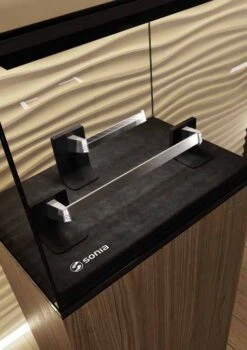 S8 Swarovski - Toilet Roll Holder With Flap - Chrome - Origins Living -Burlington Bath Shop S8 swarovski lifestyle1