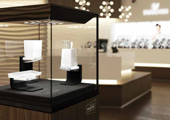 S8 Swarovski - 490mm Towel Rail - Chrome - Origins Living 5 S8 Swarovski - 490mm Towel Rail - Chrome - Origins Living - Image 3