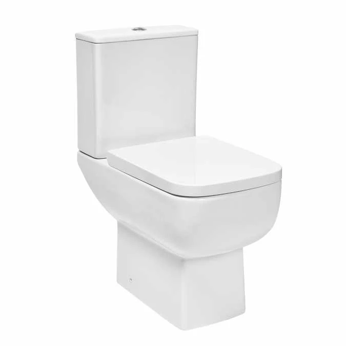 Choices 600 Open Back Close Coupled Toilet & Seat - Scudo 3 Choices 600 Open Back Close Coupled Toilet & Seat - Scudo