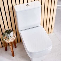 Choices 600 Open Back Close Coupled Toilet & Seat - Scudo 10 Choices 600 Open Back Close Coupled Toilet & Seat - Scudo -Burlington Bath Shop SEICENTO PAN SEAT institu3