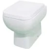 Series 600 Back To Wall Toilet, Frontline Bathrooms -Burlington Bath Shop Series 600 BTW Pan