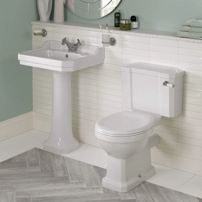 Shetland 4 Piece Toilet & 1TH Basin Set 6 Shetland 4 Piece Toilet & 1TH Basin Set - Image 4