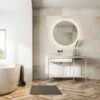 HIB Sphere LED Bathroom Mirror 800mm -Burlington Bath Shop Sphere 60 Lifestyle