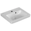Villeroy & Boch Subway Hand Washbasin, 450mm With Overflow 1 Villeroy & Boch Subway Hand Washbasin, 450mm With Overflow -Burlington Bath Shop Subway 450mm Basin 1