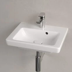 Villeroy & Boch Subway Hand Washbasin, 450mm With Overflow 12 Villeroy & Boch Subway Hand Washbasin, 450mm With Overflow -Burlington Bath Shop Subway 450mm Basin 3