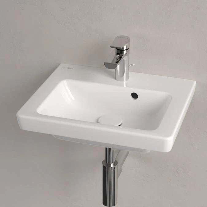 Villeroy & Boch Subway Hand Washbasin, 450mm With Overflow 6 Villeroy & Boch Subway Hand Washbasin, 450mm With Overflow - Image 4