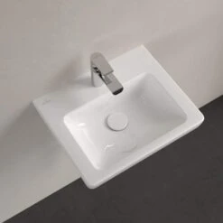 Villeroy & Boch Subway Hand Washbasin, 450mm With Overflow 13 Villeroy & Boch Subway Hand Washbasin, 450mm With Overflow -Burlington Bath Shop Subway 450mm Basin 4