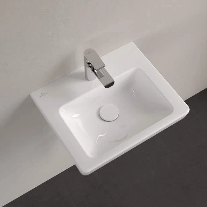 Villeroy & Boch Subway Hand Washbasin, 450mm With Overflow 7 Villeroy & Boch Subway Hand Washbasin, 450mm With Overflow - Image 5