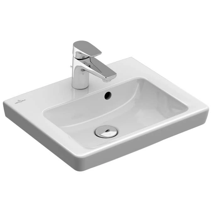 Villeroy & Boch Subway Hand Washbasin, 450mm With Overflow 4 Villeroy & Boch Subway Hand Washbasin, 450mm With Overflow - Image 2