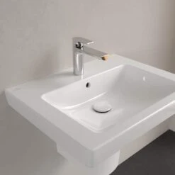 Villeroy & Boch Subway 2.0 Washbasin, 600mm With Overflow -Burlington Bath Shop Subway 600 Basin 5