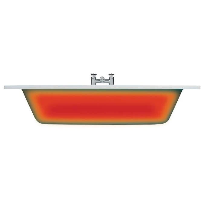Hook DOUBLECAST Square 1700x700 Double Ended Bath & Legs 4 Hook DOUBLECAST Square 1700x700 Double Ended Bath & Legs - Image 2