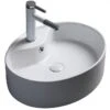 Synergy Ovit 520mm Countertop Basin 2 Synergy Ovit 520mm Countertop Basin -Burlington Bath Shop Synergy Ovit Countertop Basin