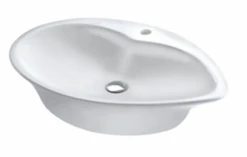 Jaquar Artize Tiaara Counter Top Wash Bowl -Burlington Bath Shop TIS WHT 73931 REV 1