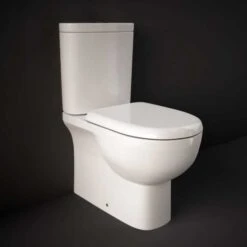 RAK Tonique Flush To Wall WC With Soft Close Seat