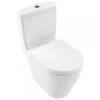Villeroy & Boch Villeroy & Avento Close Coupled Toilet Combi Pack -Burlington Bath Shop VB AVENTO FLOORSTANDING PAN 3 2 1