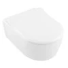 Villeroy & Boch Avento Wall-Mounted Toilet With Slim Seat 2 Villeroy & Boch Avento Wall-Mounted Toilet With Slim Seat -Burlington Bath Shop VB AVENTO WALL MOUNT COMBI PACK SLIM