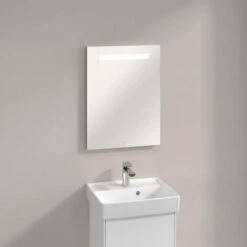 Villeroy & Boch More To See One LED Bathroom Mirror 450 X 600mm -Burlington Bath Shop VB MORE TO SEE 450X600 LIGHT UP 2
