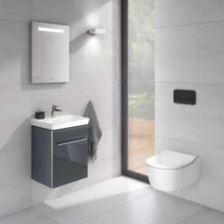 Villeroy & Boch More To See One LED Bathroom Mirror 450 X 600mm -Burlington Bath Shop VB MORE TO SEE 450X600 LIGHT UP 3