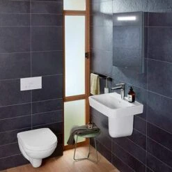 Villeroy & Boch More To See One LED Bathroom Mirror 500 X 600mm 8 Villeroy & Boch More To See One LED Bathroom Mirror 500 X 600mm -Burlington Bath Shop VB MORE TO SEE 500X600 LIGHT UP 3