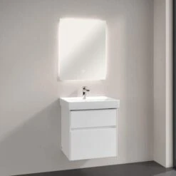 Villeroy & Boch More To See Lite Rectangle LED Bathroom Mirror 600 X 750mm -Burlington Bath Shop VB MORE TO SEE 600x750 RECTANGLE 5