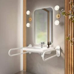 Villeroy & Boch More To See Lite Curved LED Bathroom Mirror 600 X 1000mm 10 Villeroy & Boch More To See Lite Curved LED Bathroom Mirror 600 X 1000mm -Burlington Bath Shop VB MORE TO SEE LITE 600x1000 CURVED 4