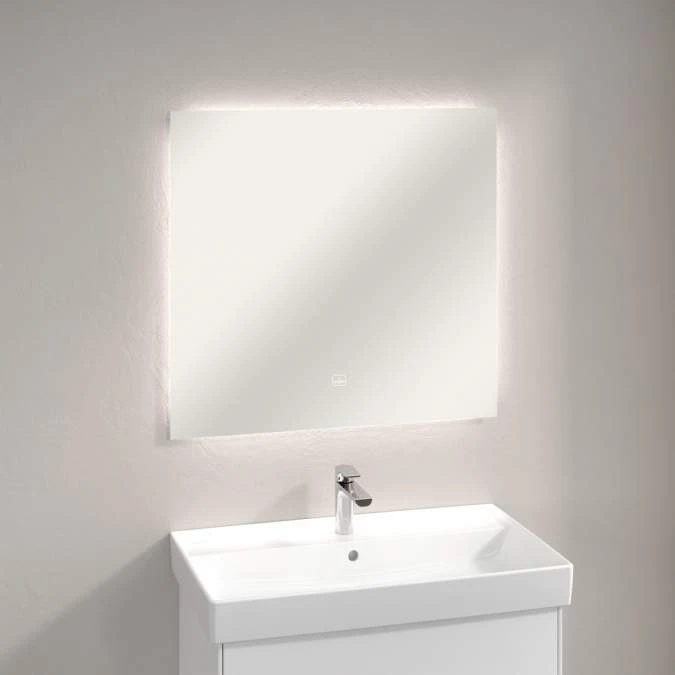 Villeroy & Boch More To See Lite Rectangle LED Bathroom Mirror 800 X 750mm 4 Villeroy & Boch More To See Lite Rectangle LED Bathroom Mirror 800 X 750mm - Image 2