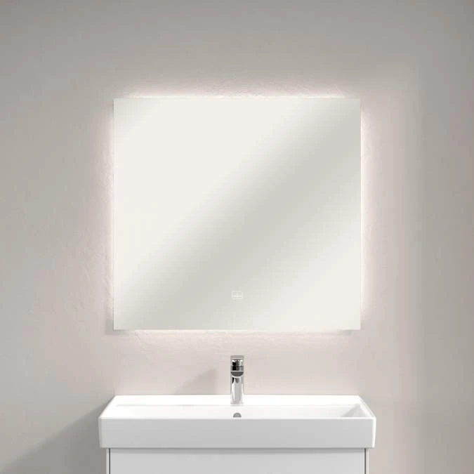 Villeroy & Boch More To See Lite Rectangle LED Bathroom Mirror 800 X 750mm 5 Villeroy & Boch More To See Lite Rectangle LED Bathroom Mirror 800 X 750mm - Image 3