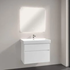 Villeroy & Boch More To See Lite Rectangle LED Bathroom Mirror 800 X 750mm 12 Villeroy & Boch More To See Lite Rectangle LED Bathroom Mirror 800 X 750mm -Burlington Bath Shop VB MORE TO SEE LITE 800x750 RECTANGLE 5