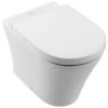 Villeroy & Boch O.novo Washdown Compact Rimless Back To Wall Toilet -Burlington Bath Shop VB ONOVO COMPACT FLOOR STANDING RIMLESS 1