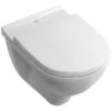 Villeroy & Boch O.novo Washdown Rimless Wall Mounted Toilet -Burlington Bath Shop VB ONOVO WALLHUNG RIMLESS