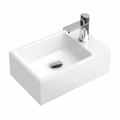 ABACUS Pure Cloakroom Wash Basin 400mm